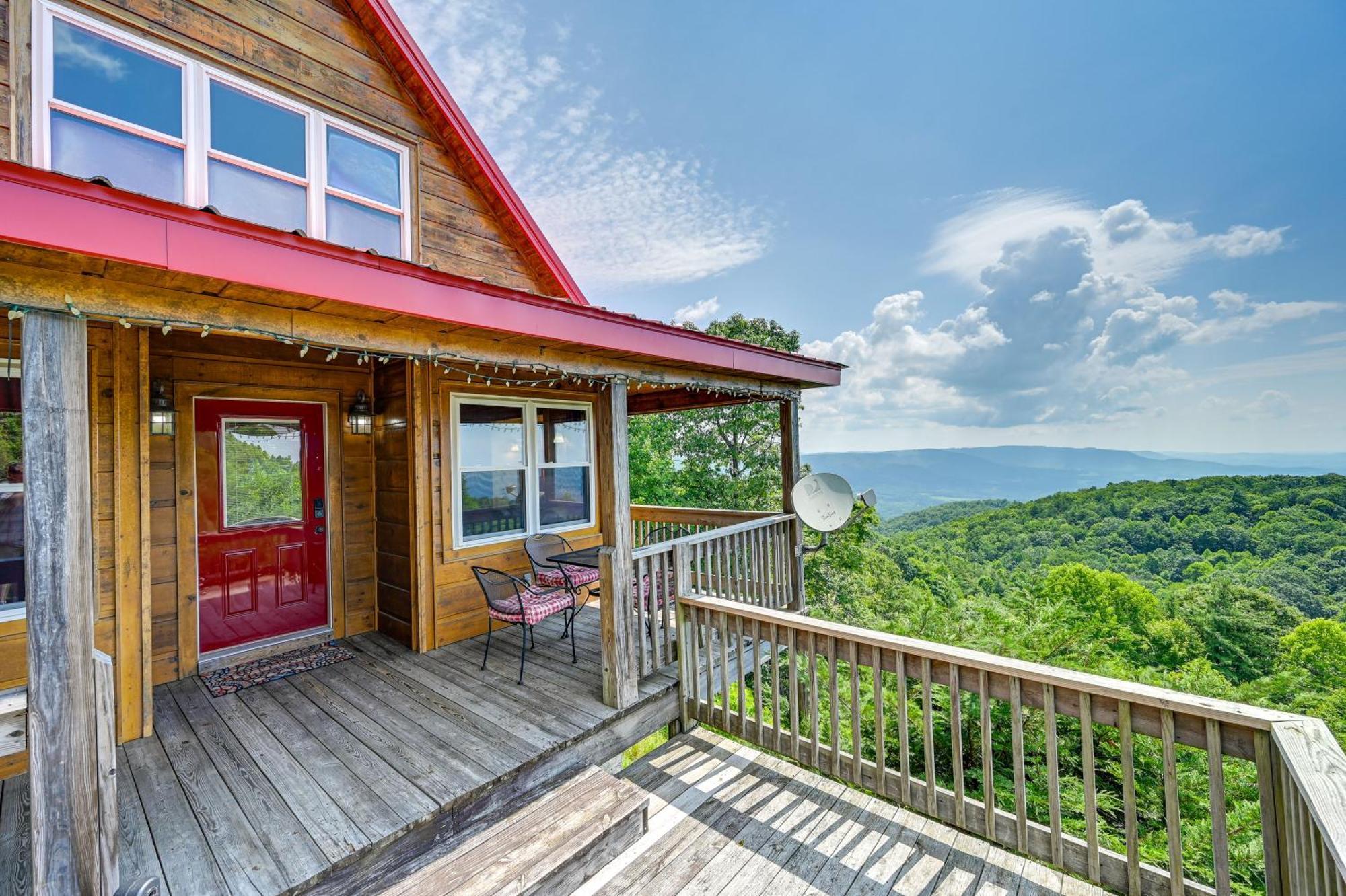 Warm And Cozy Cabin With Deck On Top Of The Blue Ridge Fancy Gap Екстер'єр фото
