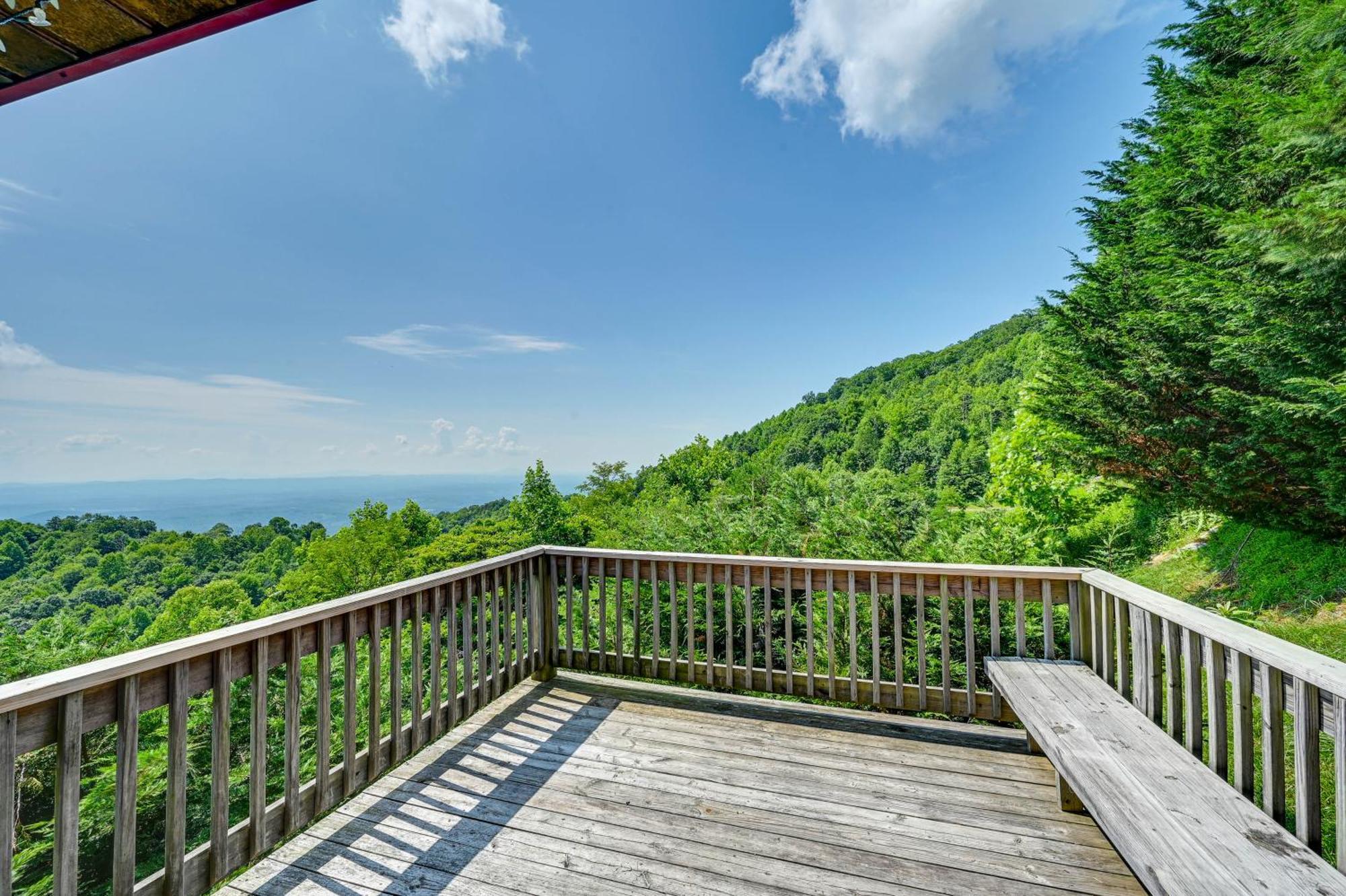 Warm And Cozy Cabin With Deck On Top Of The Blue Ridge Fancy Gap Екстер'єр фото